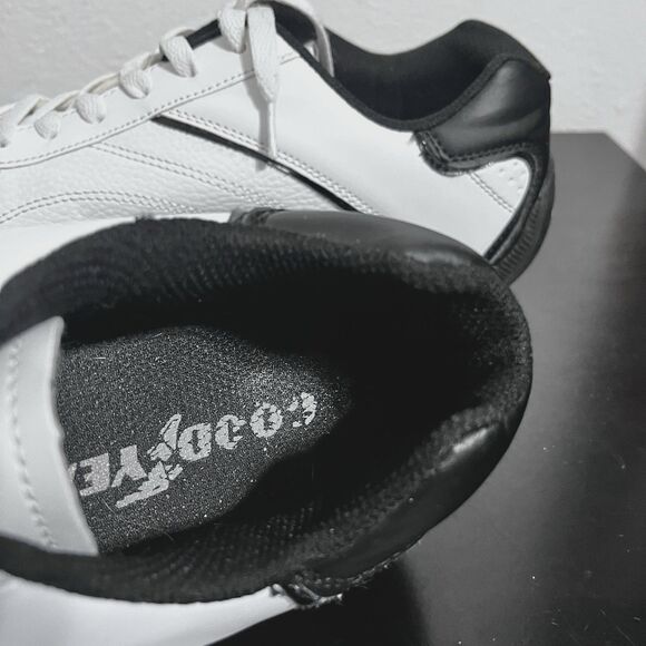 Goodyear ORI Men’s Racing Shoes White Black Driving Sneaker Motorsport Size 10 - Picture 7 of 12